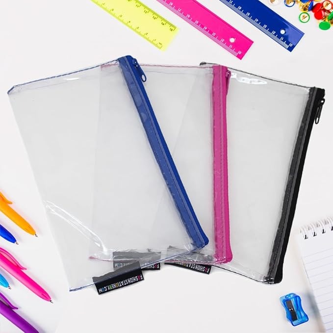 Clear Pencil Case - Medium