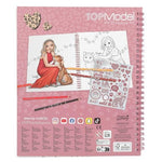 Top Model Leopard Colouring Book - Fergie & candy
