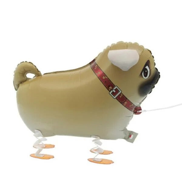 22 inch Walking Pet Balloon - Pug
