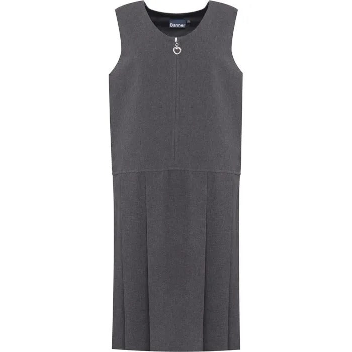 Lynton Pinafore – Grey