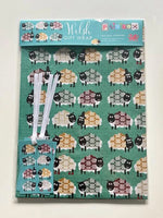 Sheep tapestry gift wrap