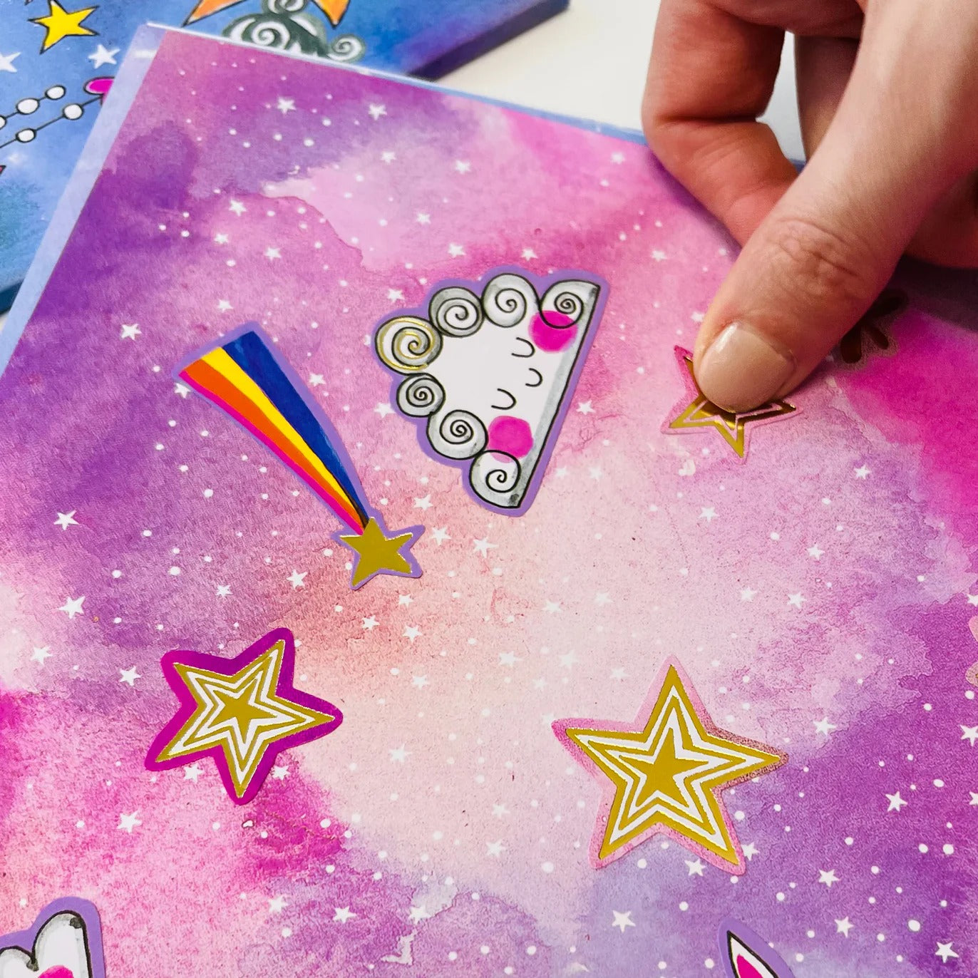 Rachel Ellen -Sticker Scene and Colouring Activity Book - Moondance Ballerina