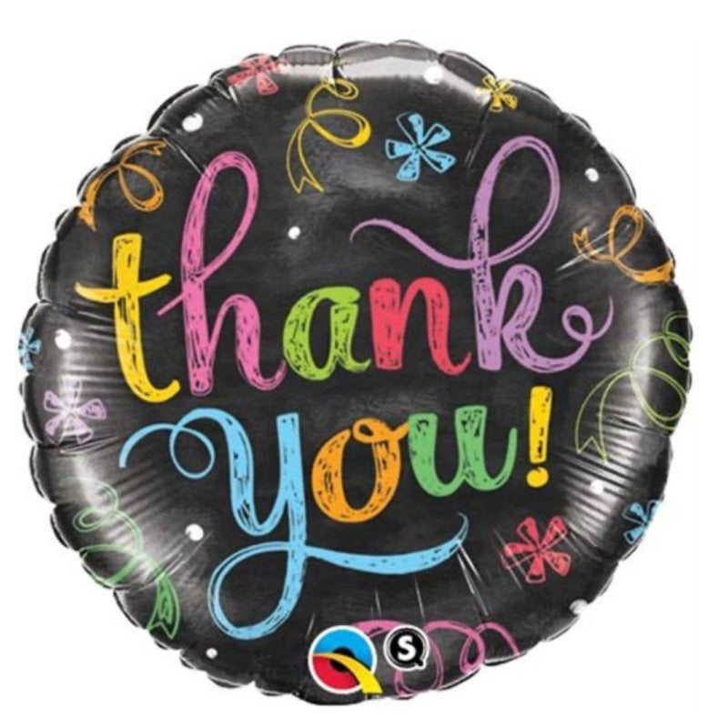 18 inch Thank You - Chalkboard Balloon