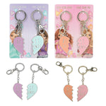 TOPModel Keyring Set Heart BFF