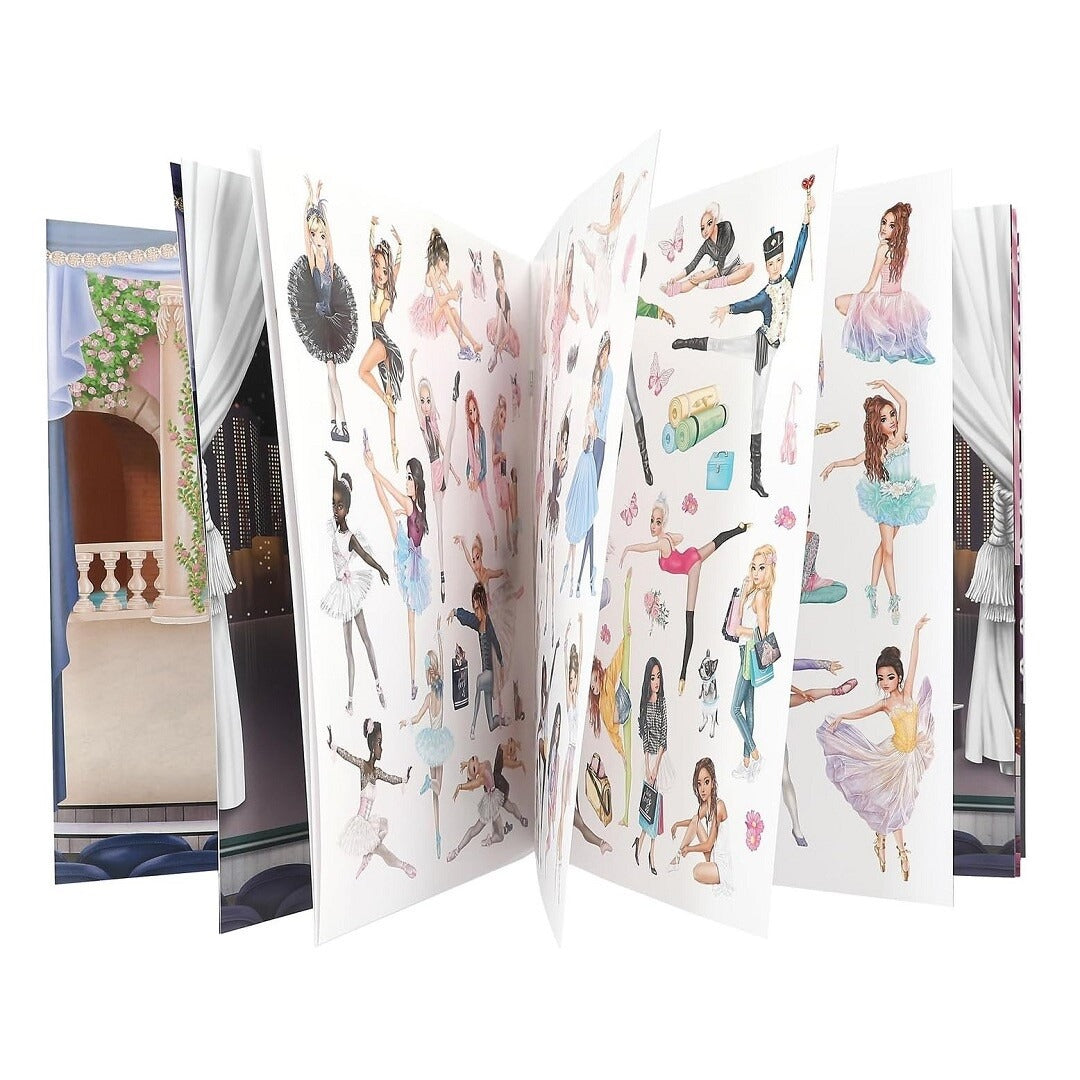 Top Model Ballet Stickerworld Sticker Book (June)