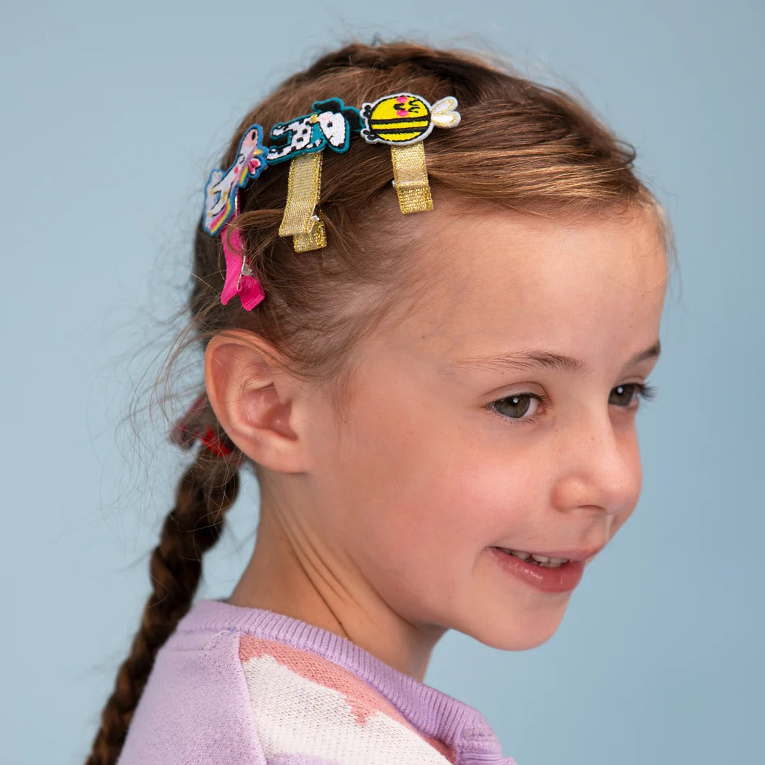 Rachel Ellen Hair Clips (2 Pack) - Bee & Flower