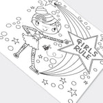 Rachel Ellen - Girls Rule Colouring Book