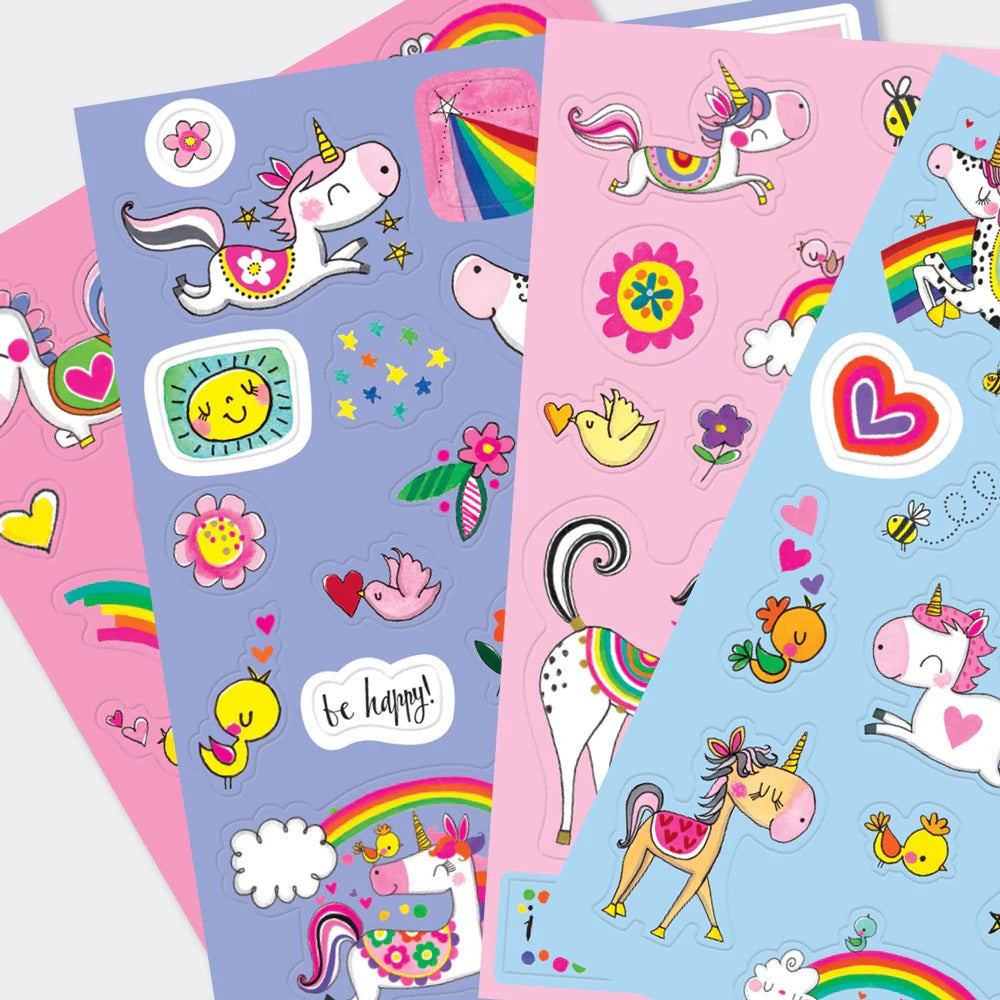 Rachel Ellen -Sticker Books - Unicorns & Rainbows