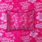 KidSilk Hot Pink / Flamingo - Luxury Mulberry Silk Affirmation Pillowcase