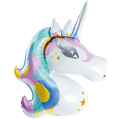 35 inch Colourful Unicorn Foil Balloon