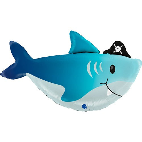 29 inch Supershape Balloon - Pirate Shark