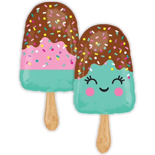 35 inch Ice Cream Bar Supershape Foil Balloon