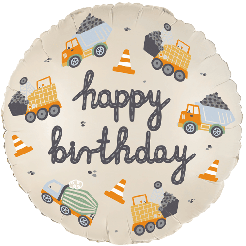 18 inch Happy Birthday Balloon - Construction