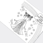 Rachel Ellen -Cherry Blossom Princess Colouring Book