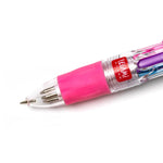 Legami - Mini 4-Colour Ballpoint Pen - Unicorn - Mini Magic Rainbow
