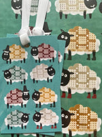 Sheep tapestry gift wrap