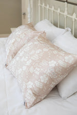 KidSilk Gold / Beige - Luxury Mulberry Silk Affirmation Pillowcase