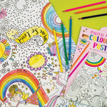 Rachel Ellen -Giant Colouring Posters - Magical Fairy Land