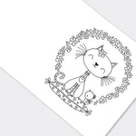 Rachel Ellen -Cherry Blossom Princess Colouring Book