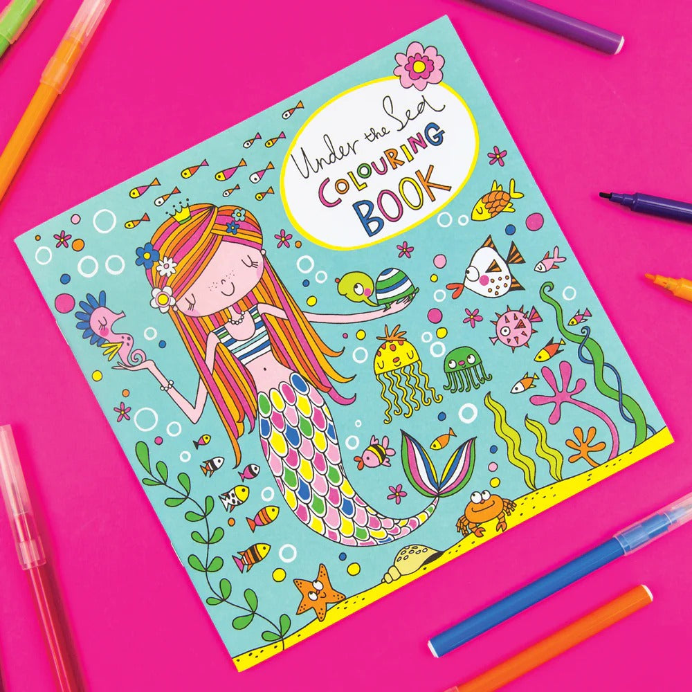 Rachel Ellen -Under the Sea Mermaid Colouring Book