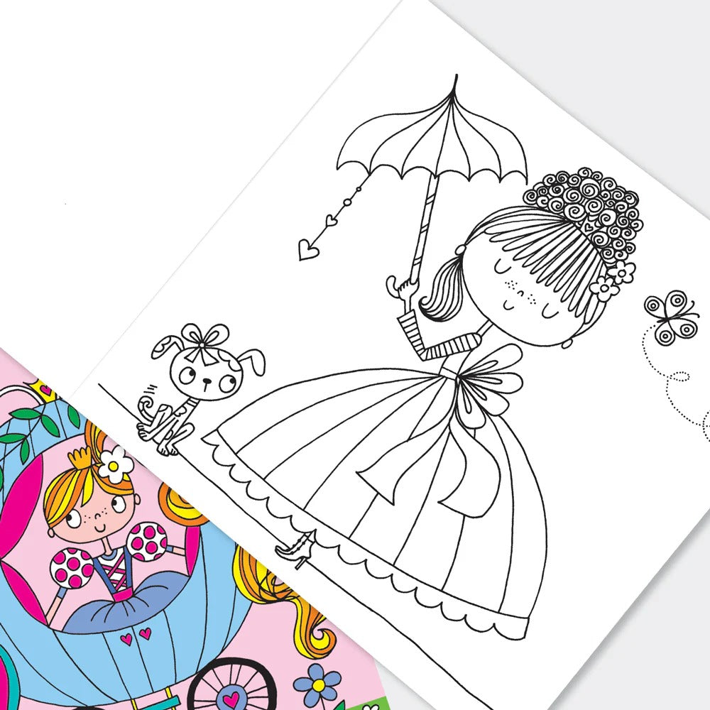 Rachel Ellen Colouring Book - Fairytale Princess