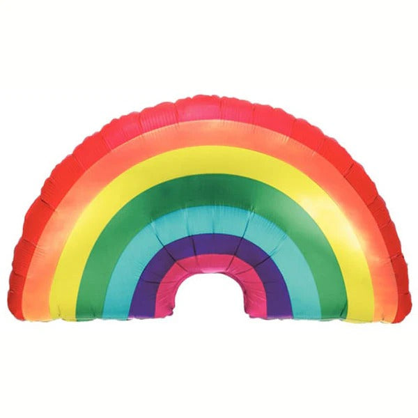 32 inch Rainbow Supershape Foil Balloon