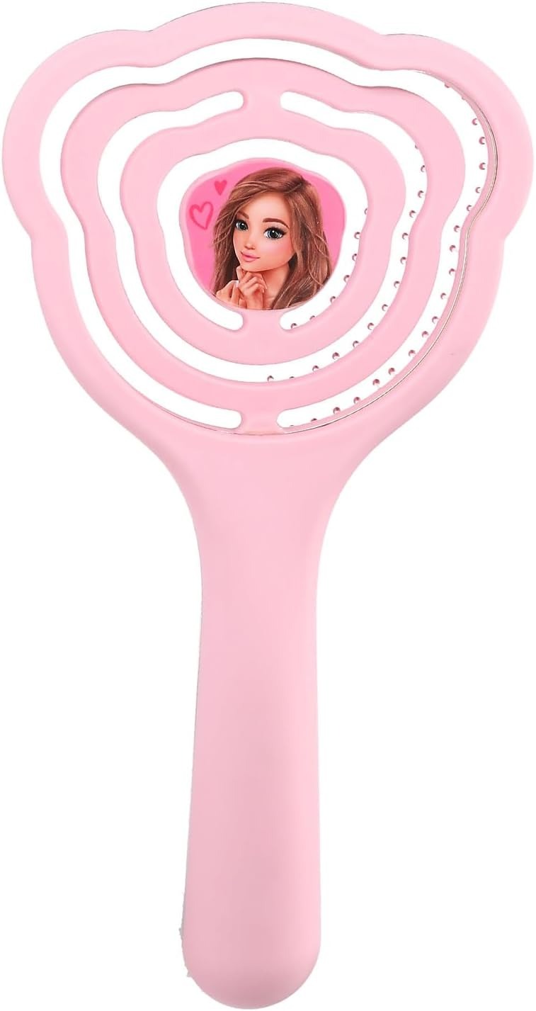 Top Model Pink & Gold Hair Brush