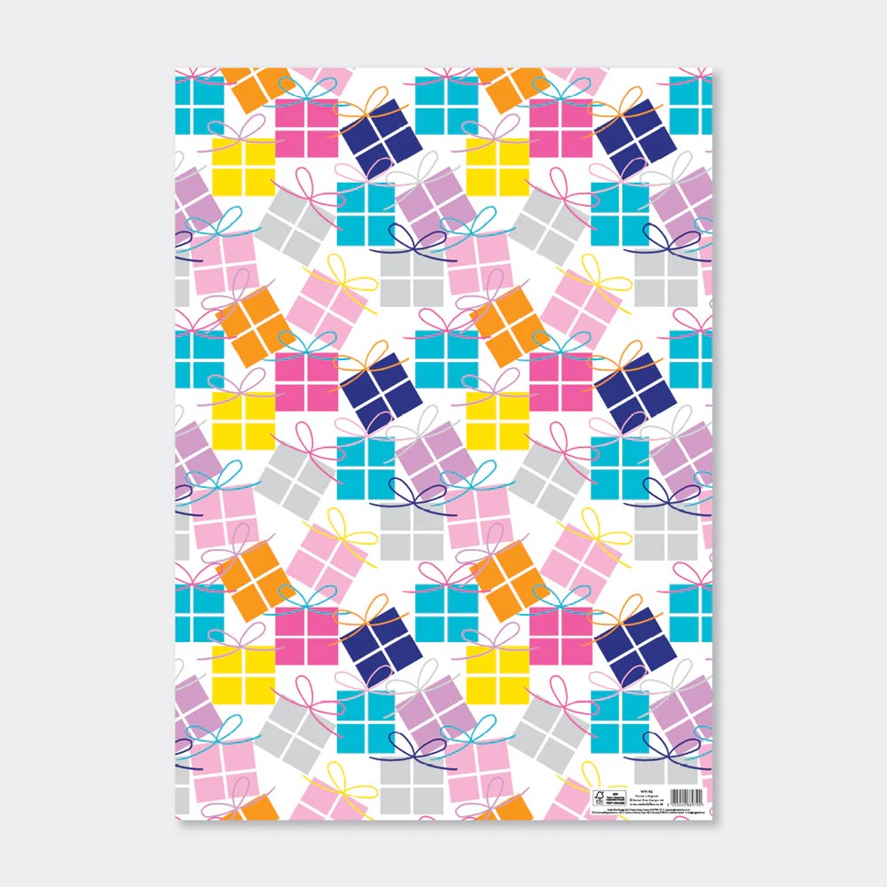 Rachel Ellen -Flat Wrap - Presents With Bows