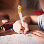Ballpoint Pen With Spinning Football Topper
