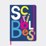 Rachel Ellen A5 Lined Notebook - Scribbles