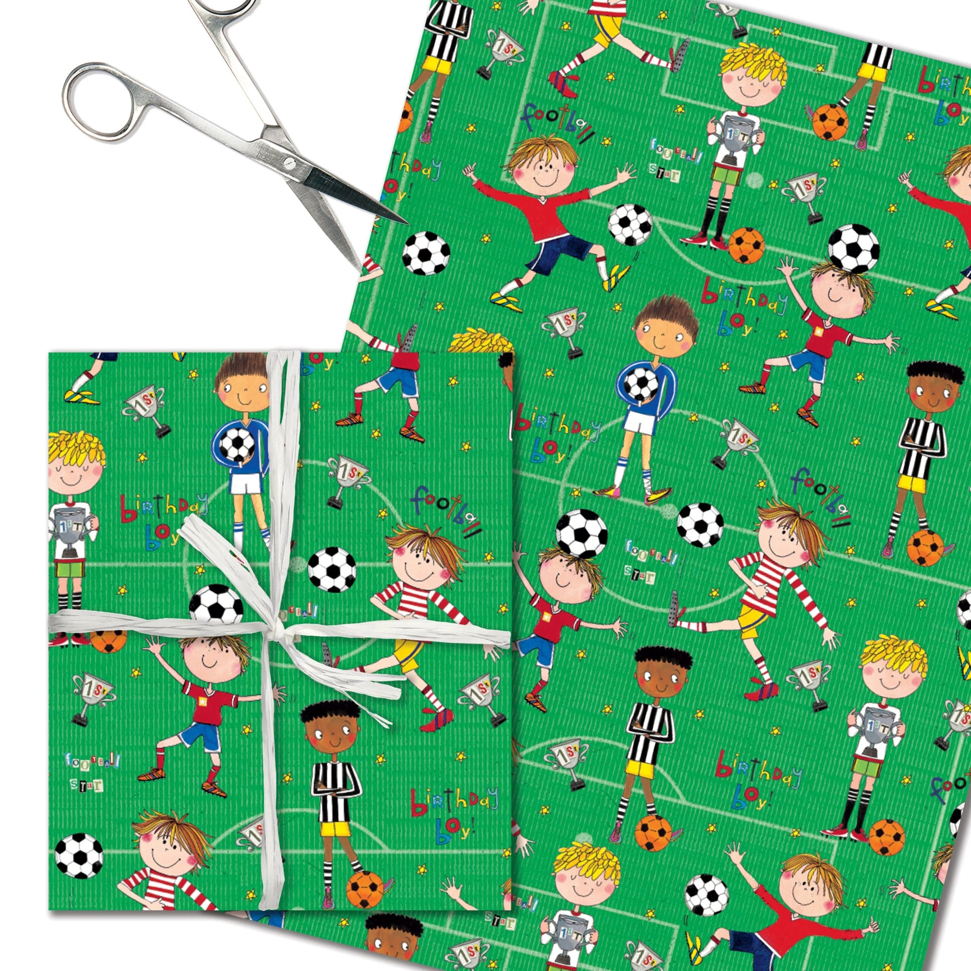 Rachel Ellen -Flat Wrap - Football