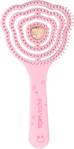 Top Model Pink & Gold Hair Brush