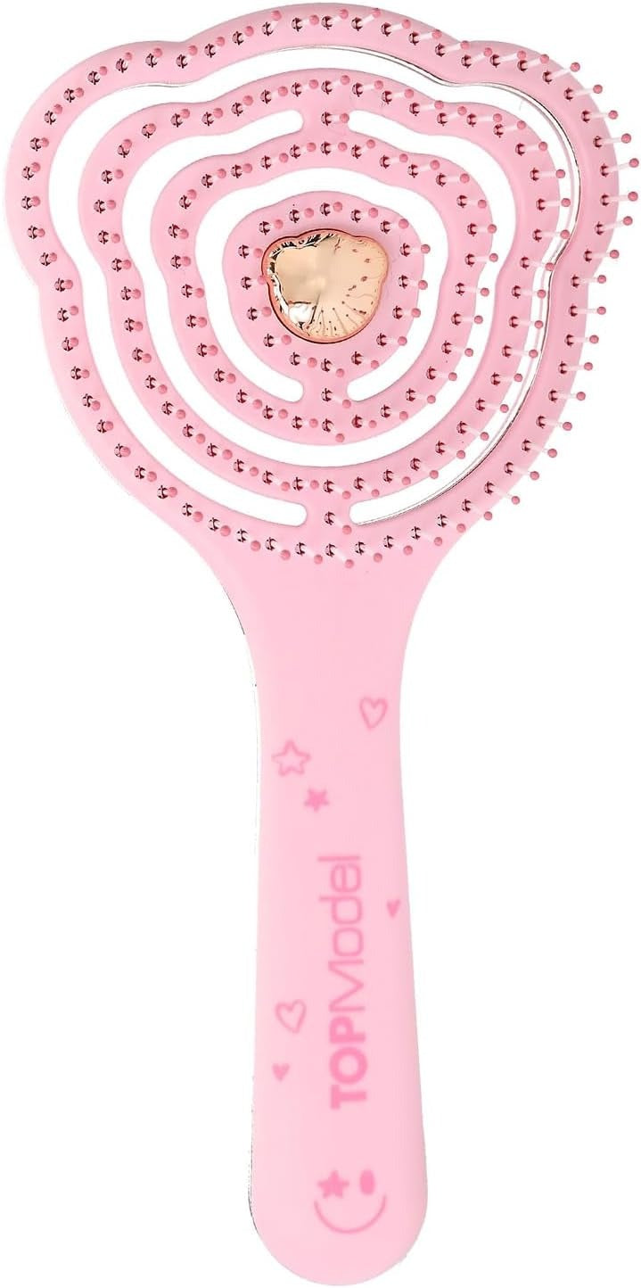 Top Model Pink & Gold Hair Brush