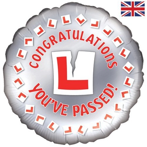 18 inch Congratulations - You've Passed (Learner Driver) Balloon