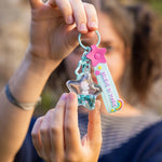 Shake a Wish Liquid Keychain – Unicorn