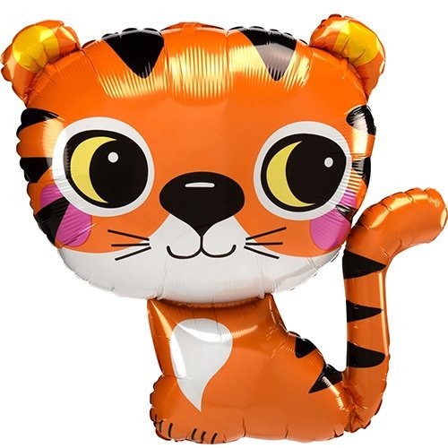 25 inch Supershape Balloon - Tiger