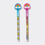 Rachel Ellen Pop Up Pencil With Rainbow Eraser Topper