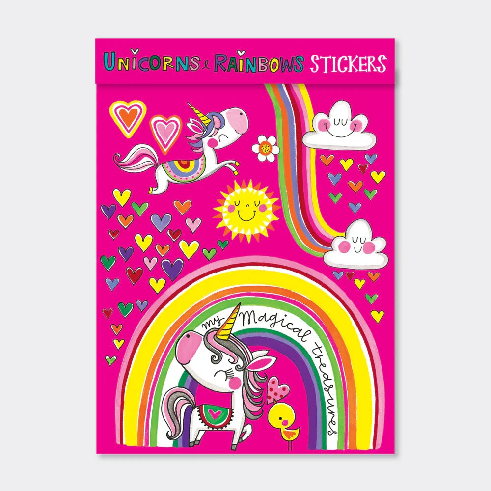 Rachel Ellen -Sticker Books - Unicorns & Rainbows