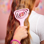 Top Model Pink & Gold Hair Brush