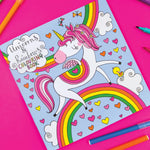 Rachel Ellen Colouring Book - Unicorns & Rainbows