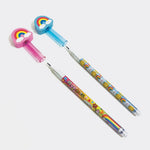 Rachel Ellen Pop Up Pencil With Rainbow Eraser Topper