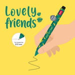 Pen with "Wild but Kind" Gorilla Animal Decoration - Lovely Friends