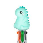 Legami - Mini 4-Colour Ballpoint Pen - Dino - Mini Magic Rainbow