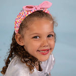 Rachel Ellen -Bow Headband - Love Hearts