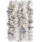 KidSilk Skinny Scrunchie x 5 - Silver and White